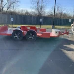 2023 PRIMO 6′ X 12′ STEEL WITH TORSION AXLES DROP DECK UTILITY TRAILER