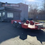 2023 PRIMO 6′ X 12′ STEEL WITH TORSION AXLES DROP DECK UTILITY TRAILER