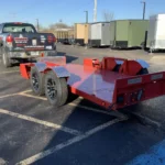 2023 PRIMO 6′ X 12′ STEEL WITH TORSION AXLES DROP DECK UTILITY TRAILER