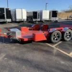 2023 PRIMO 6′ X 12′ STEEL WITH TORSION AXLES DROP DECK UTILITY TRAILER