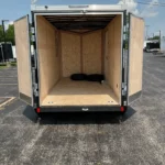 2025 AMERICAN HAULER 6′ X 12′ WITH 6′ 6″ INTERIOR HEIGHT AND WALKABLE ROOF CARGO/ ENCLOSED TRAILER
