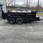 2025 FORCE 7′ X 12′ 12K DUMP TRAILER WITH TELESCOPIC CYLINDER