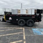 2025 FORCE 7′ X 12′ 12K DUMP TRAILER WITH TELESCOPIC CYLINDER