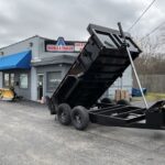 2025 FORCE 7′ X 12′ 12K DUMP TRAILER WITH TELESCOPIC CYLINDER