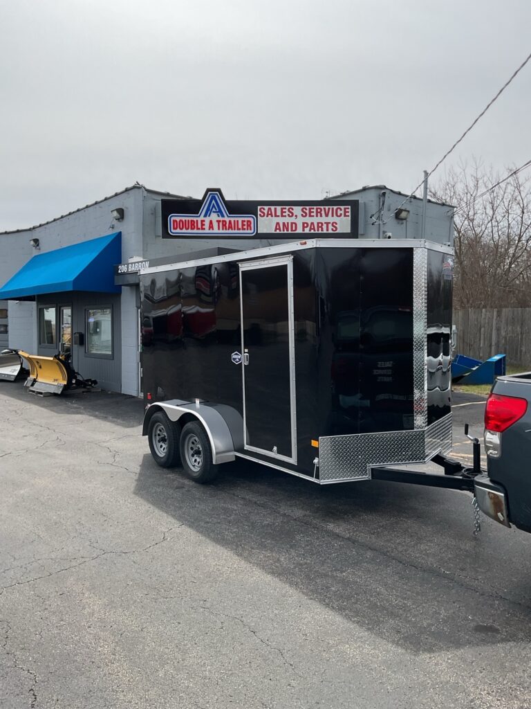 2025 AMERICAN HAULER ARROW DELUXE 6′ X 12′ WITH 6′ 6″ INTERIOR HEIGHT CARGO / ENCLOSED TRAILER