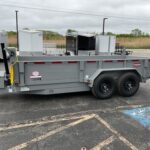 2025 FORCE 14K 7′ X 16′ WITH TELESCOPIC CYLINDER DUMP TRAILER