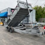 2025 FORCE 14K 7′ X 16′ WITH TELESCOPIC CYLINDER DUMP TRAILER
