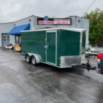 2025 AMERICAN HAULER NIGHT HAWK 7′ X 16′ WITH 6′ 6″ INTERIOR HEIGHT ENCLOSED CARGO TRAILER