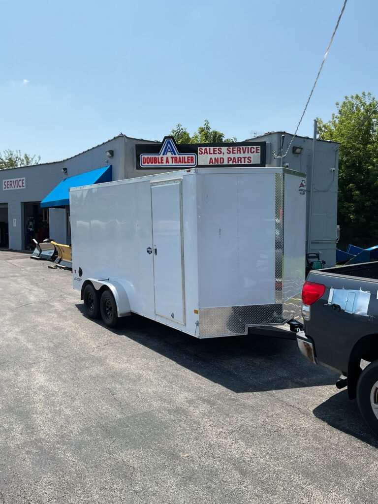 2026 AMERICAN HAULER ARROW DELUXE 7’ X 16’ WITH 7’ INTERIOR HEIGHT ENCLOSED CARGO TRAILER