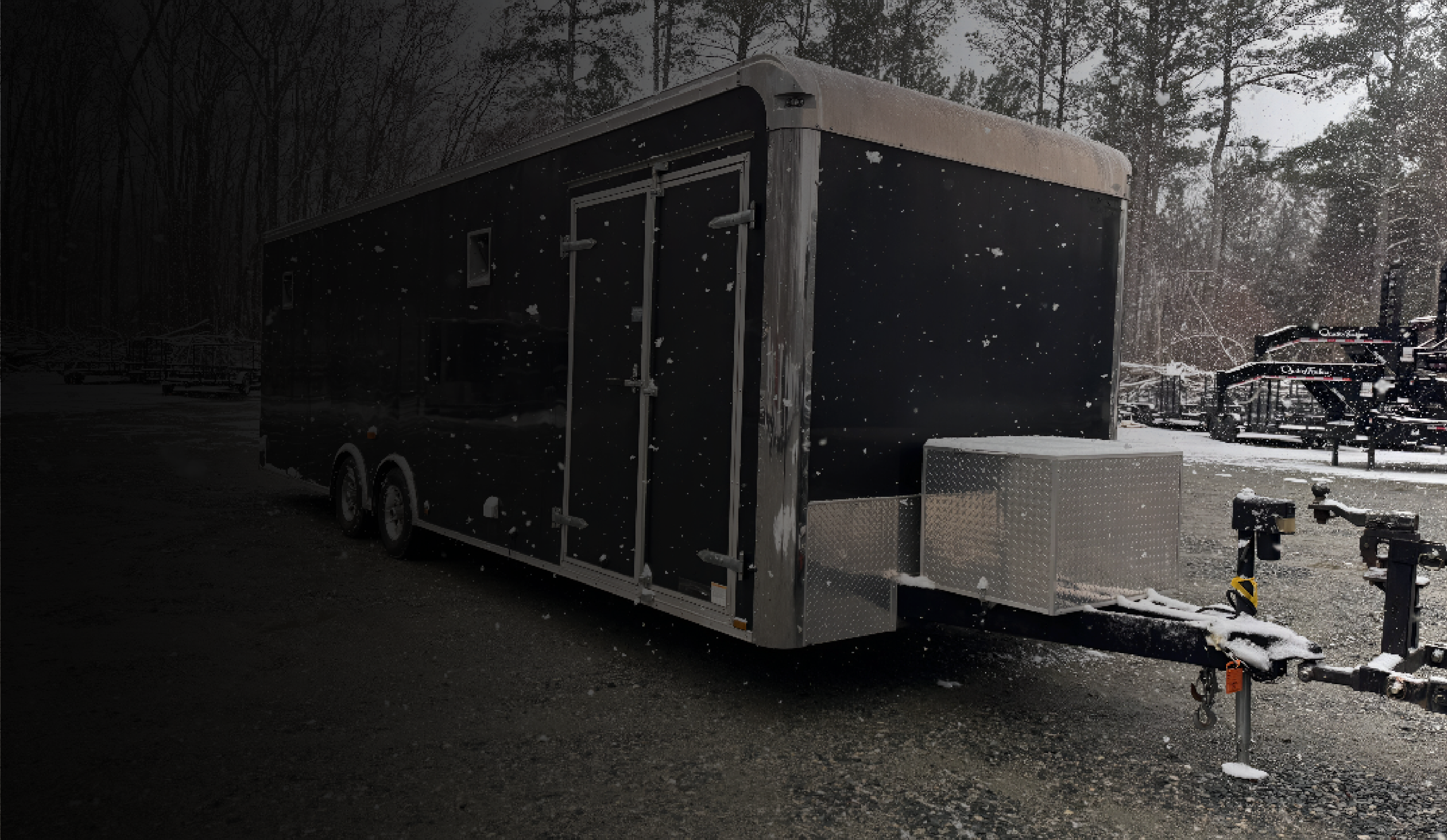 covered trailers for sale